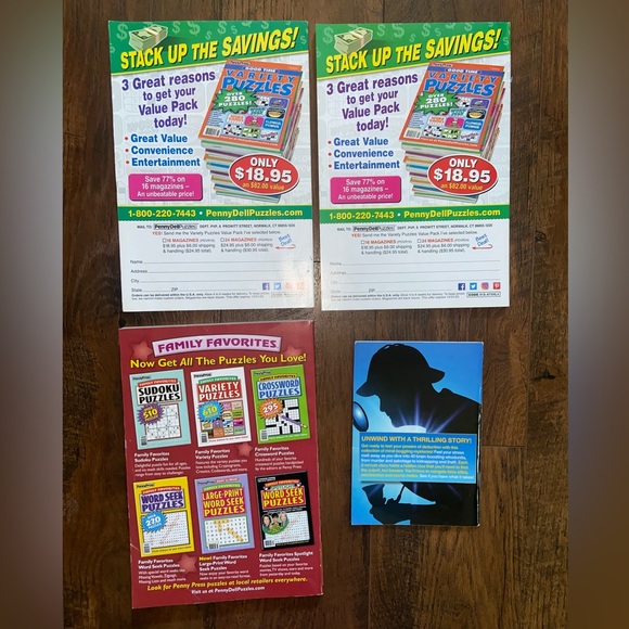 Puzzle Books - Picture 2 of 13